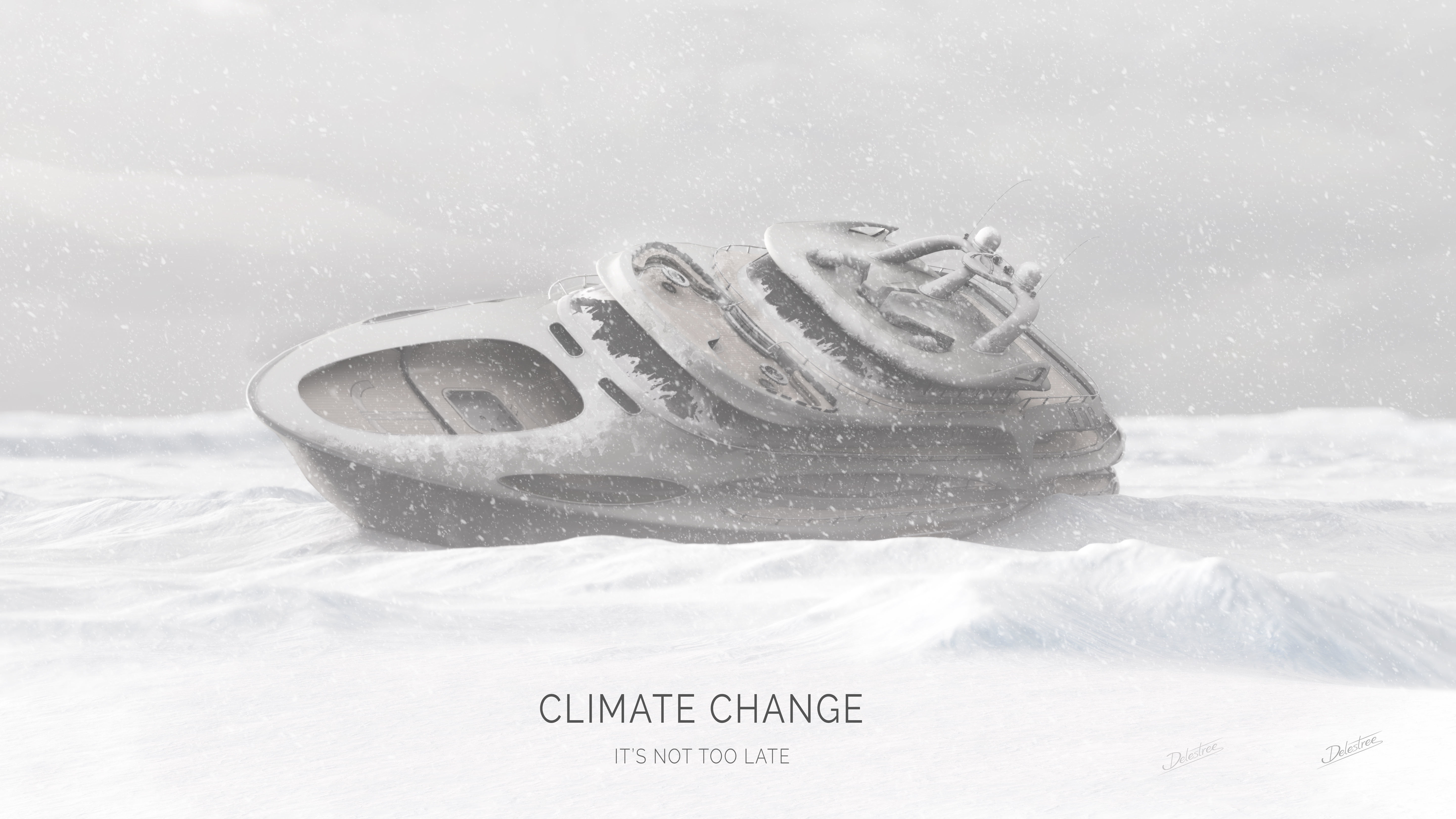 Yacht project 3D model_11