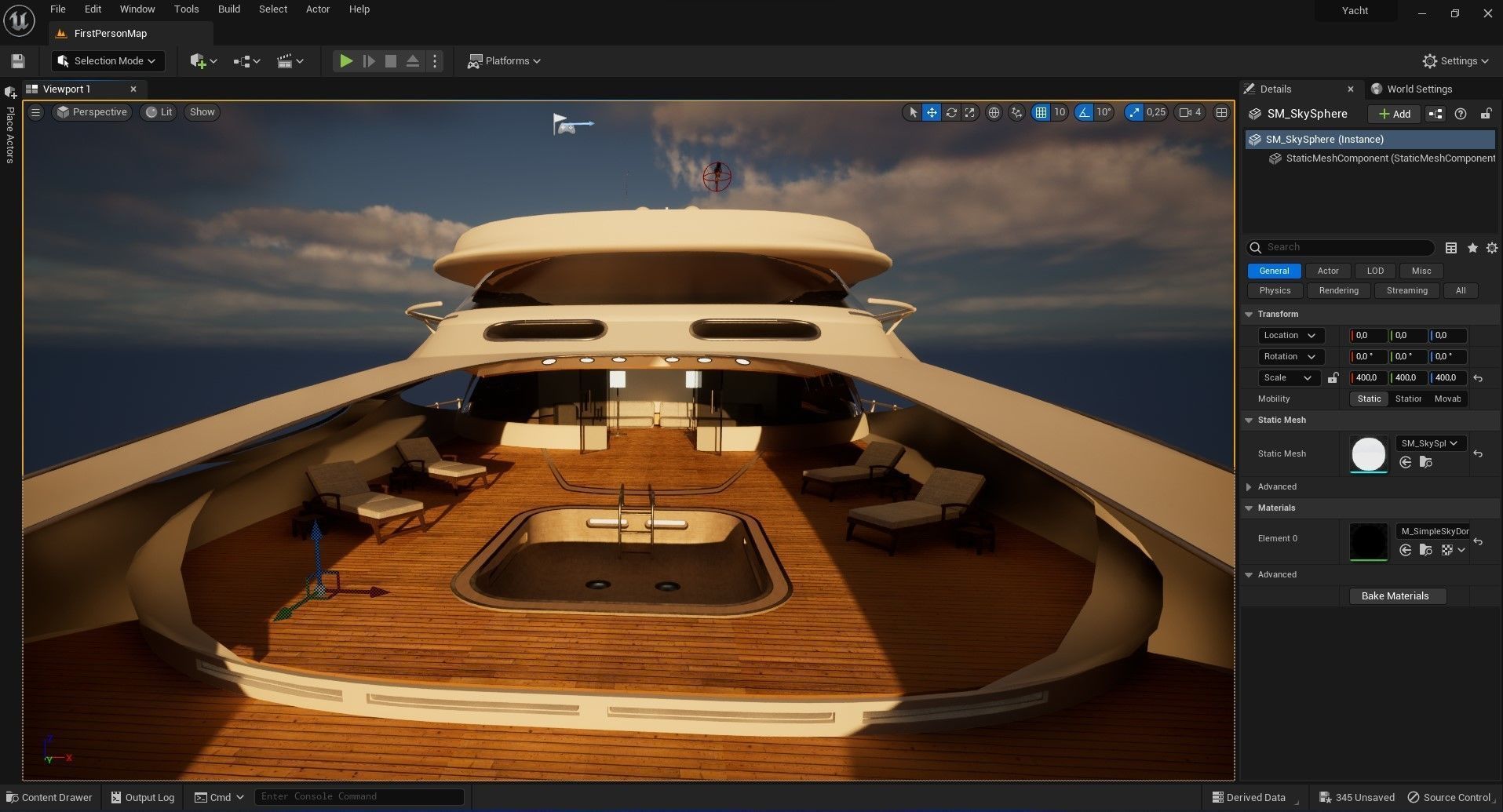 Yacht project 3D model_26