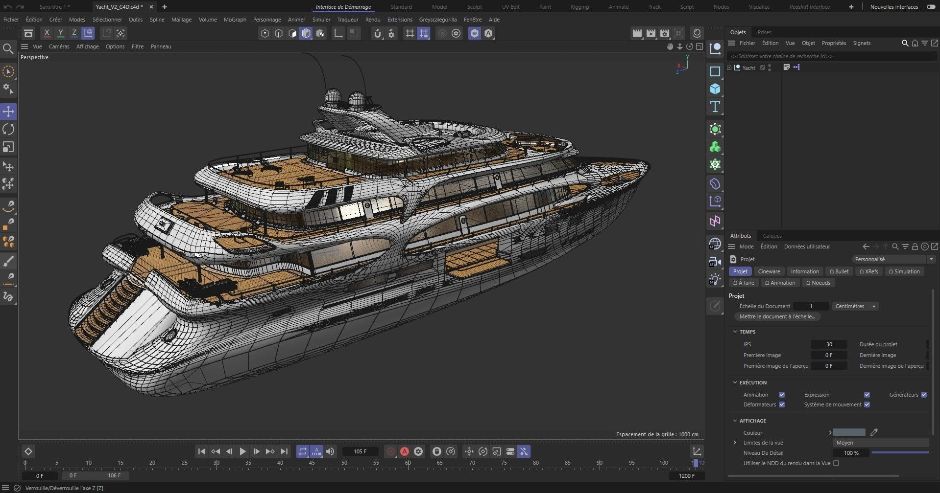 Yacht project 3D model_19