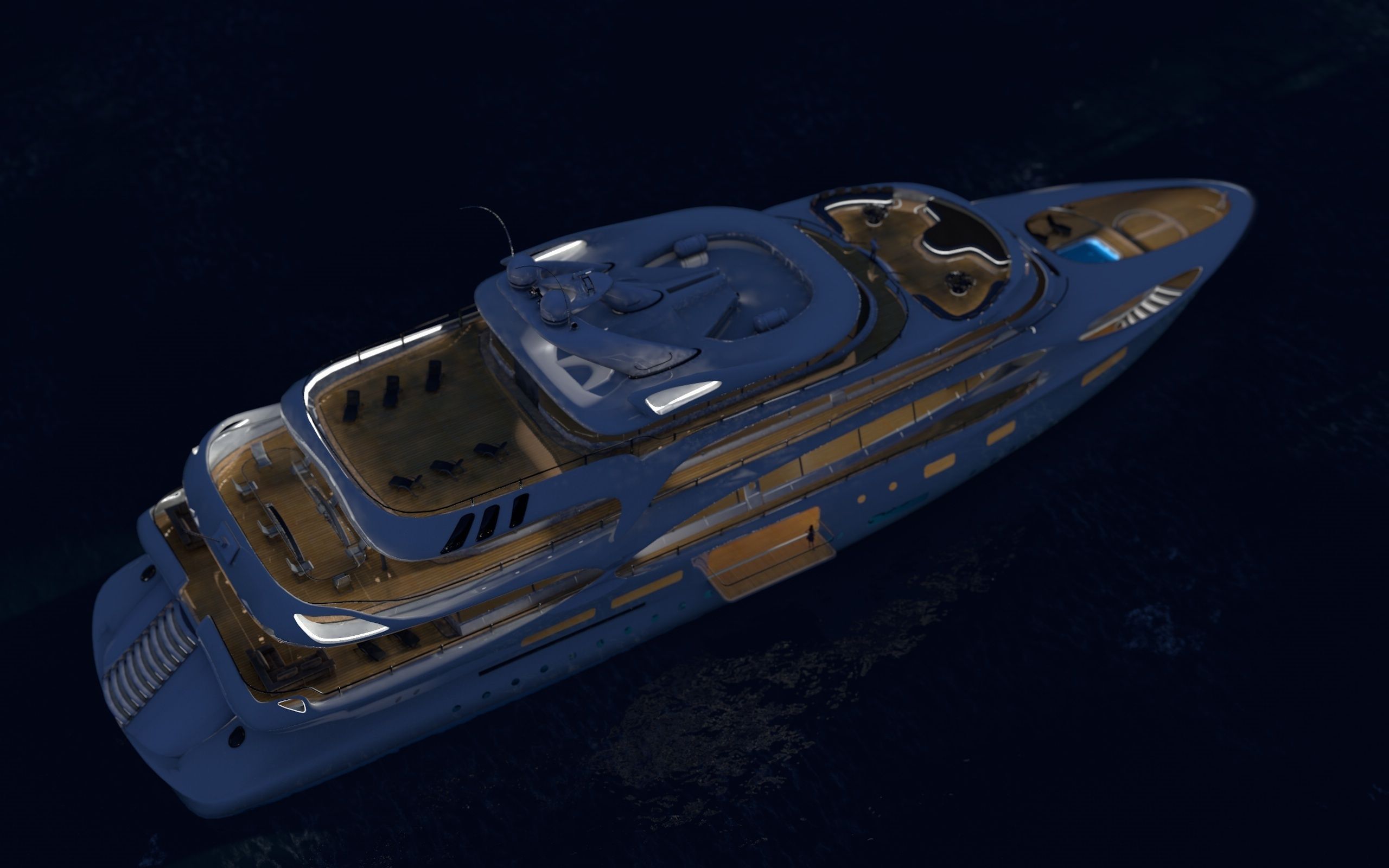 Yacht project 3D model_17