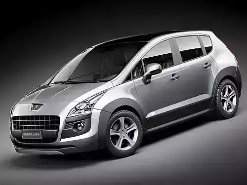 Peugeot 3008 3D model
