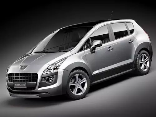 Peugeot 3008 3D model