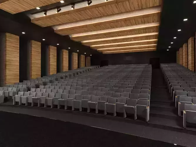 Auditorium Hall 3D model 3D model