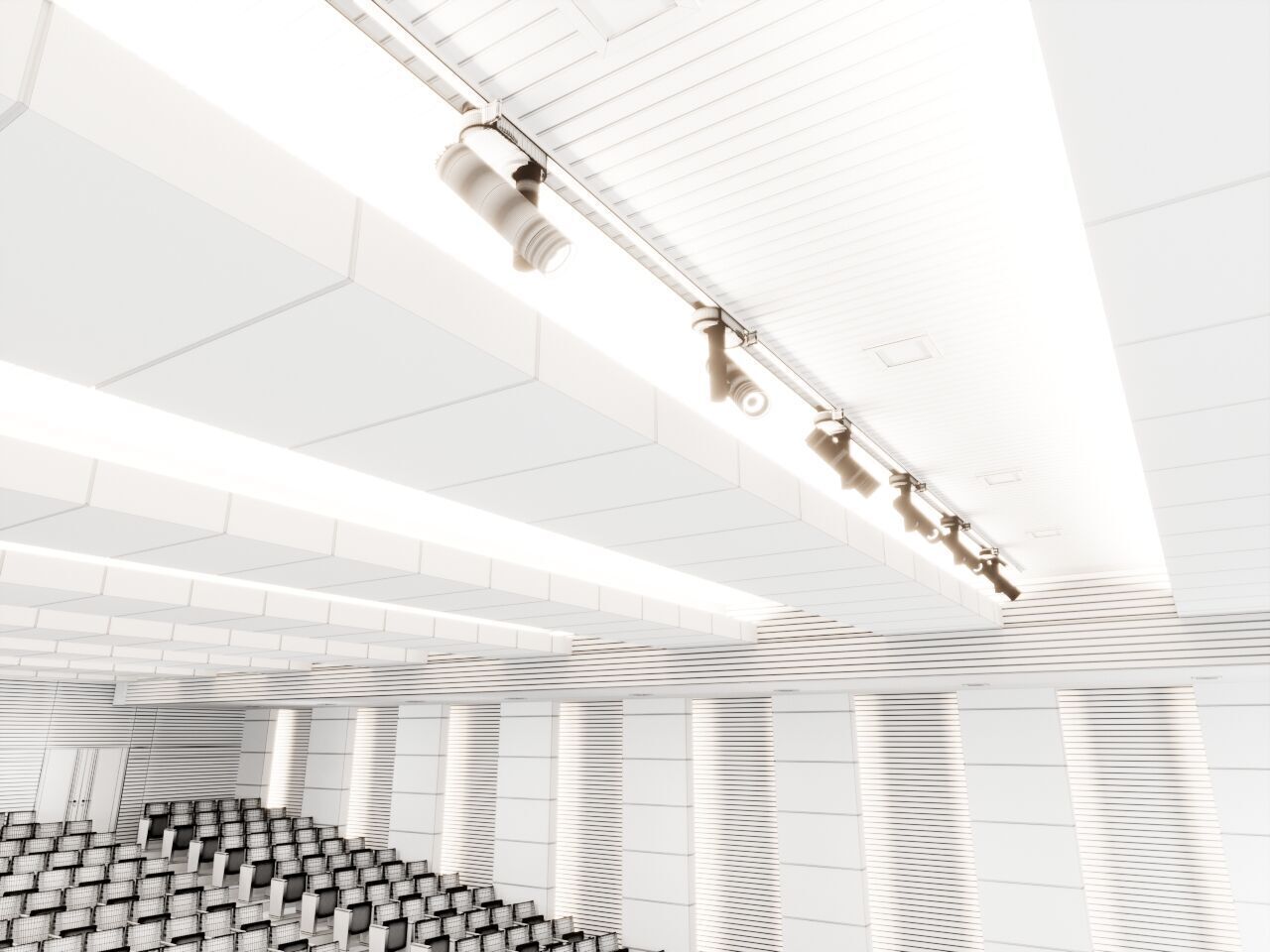 Auditorium Hall 3D model 3D model_11