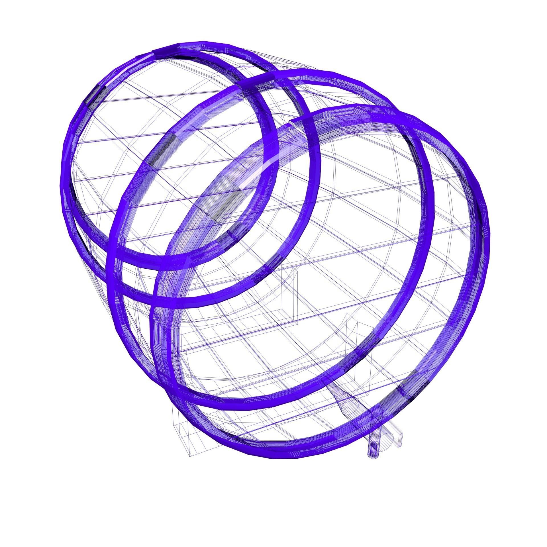 Beer  Barrel 3D model_11