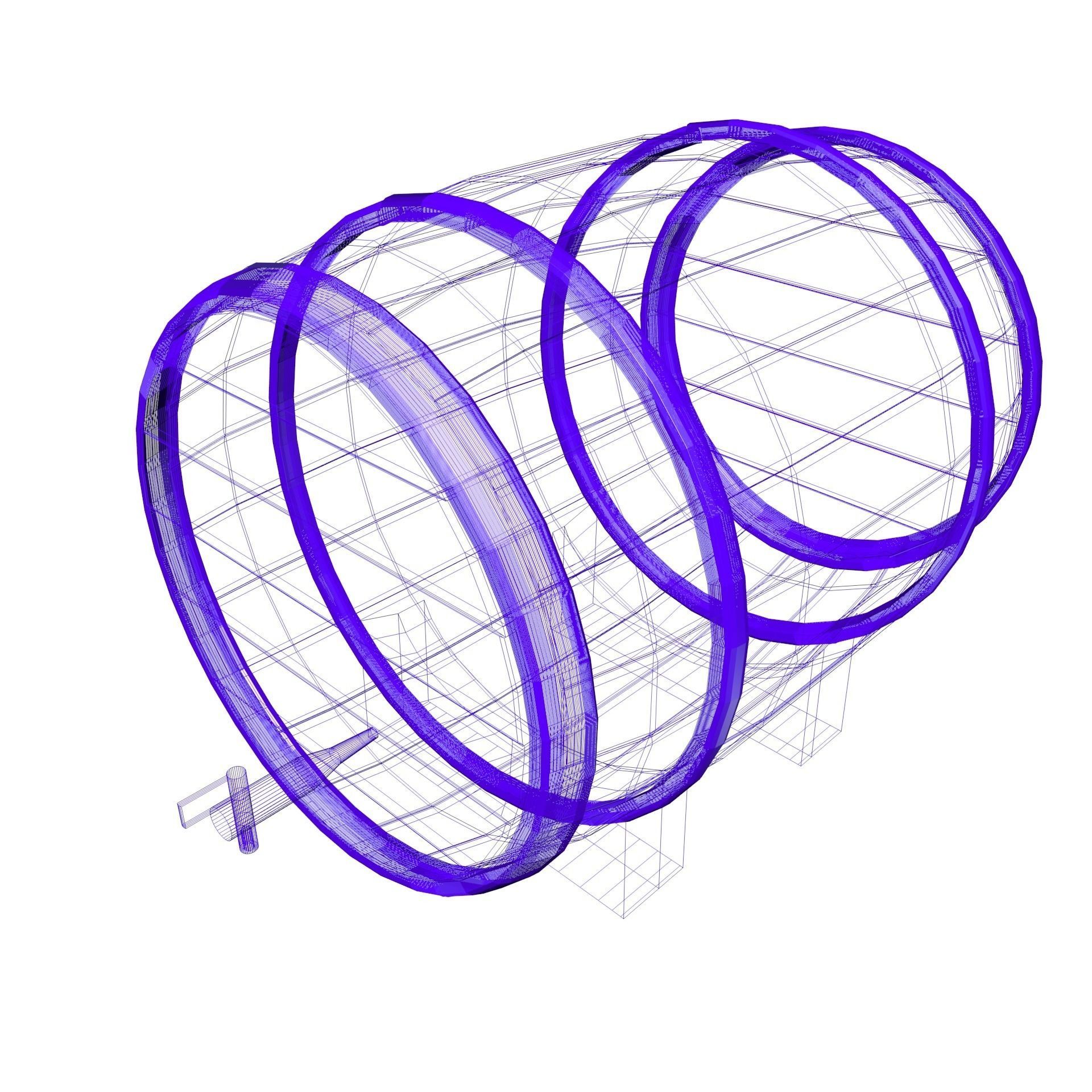 Beer  Barrel 3D model_17