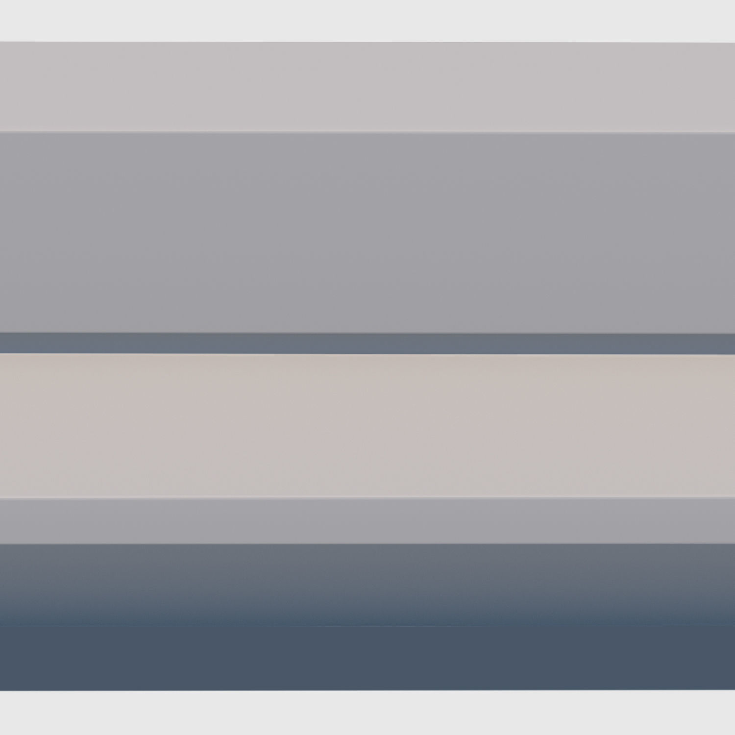 Concrete Bench 3D model_4