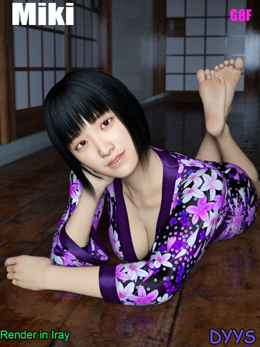 Miki For G8F 3D model