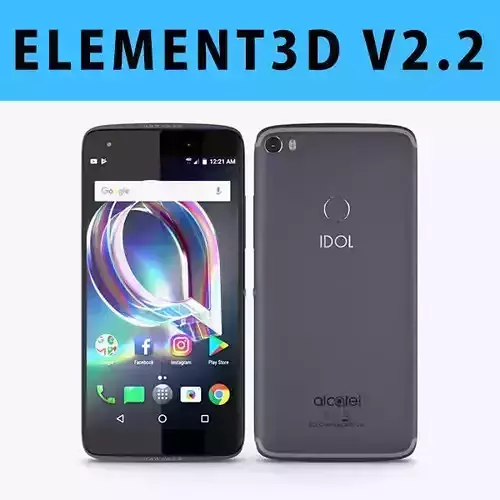 E3D - 3D Alcatel Idol 5S