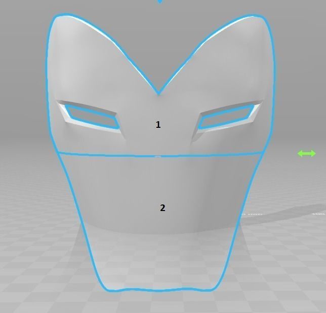 Superior Iron Man Helmet 3D print model_4