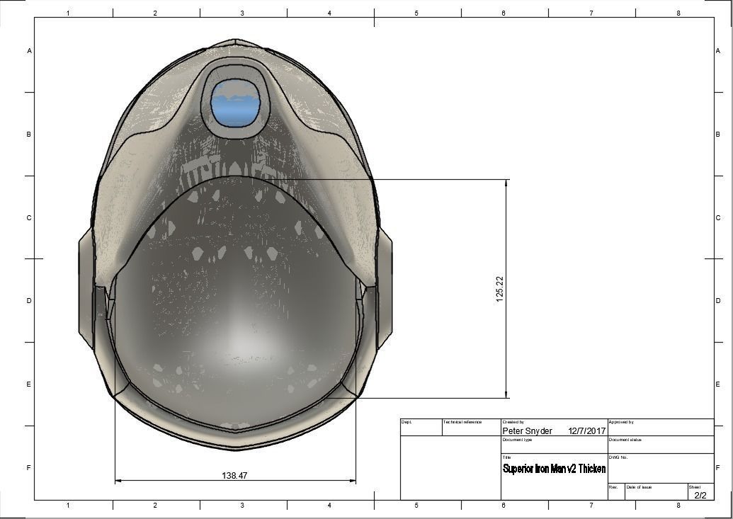 Superior Iron Man Helmet 3D print model_10