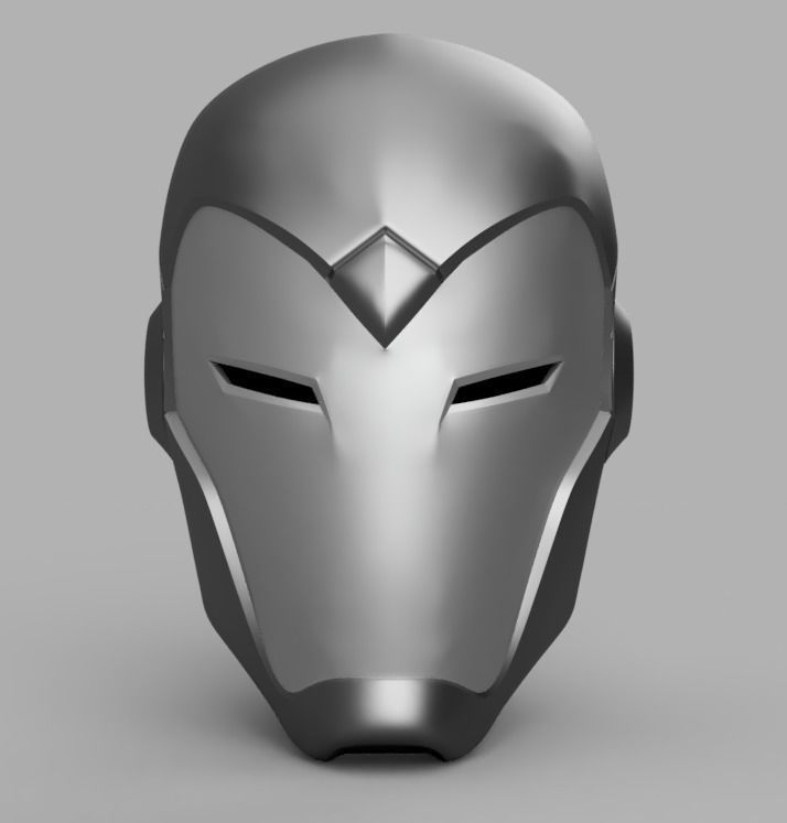 Superior Iron Man Helmet 3D print model_0