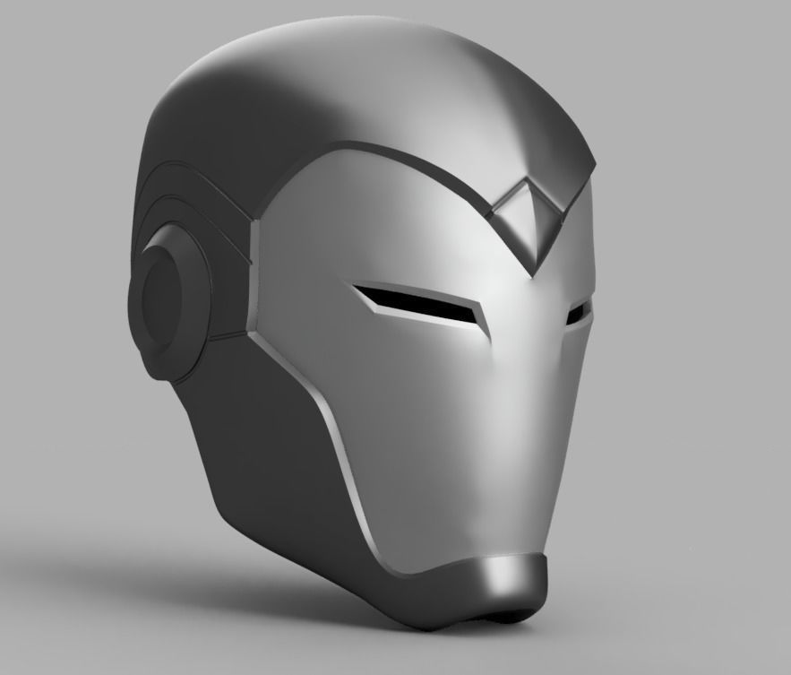 Superior Iron Man Helmet 3D print model_1