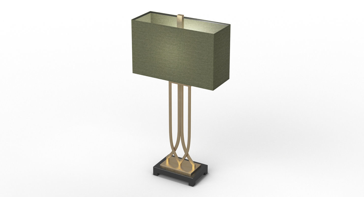3d Art Deco Table Lamp Cgtrader Art Deco Table Lamp 3d Model Max Obj 3ds Fbx Mtl 3