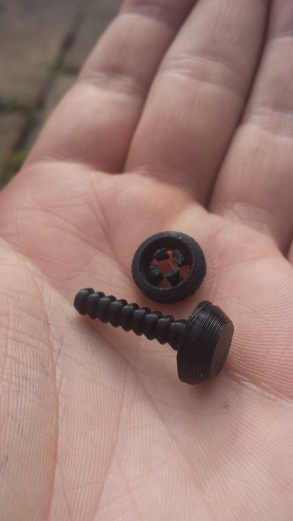 Push Fit Plastic Rivet Free 3D print model_2