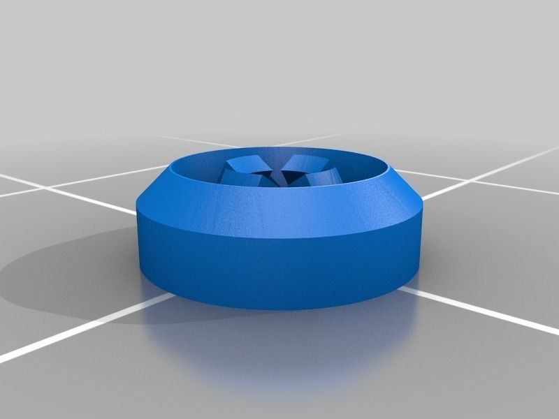 Push Fit Plastic Rivet Free 3D print model_1