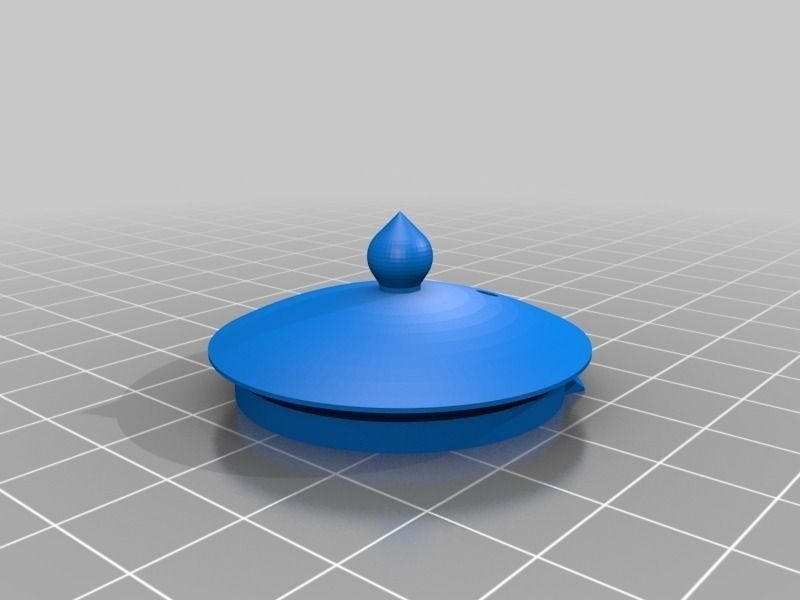Miniature working Ying Yang Tea Set Free 3D print model_2