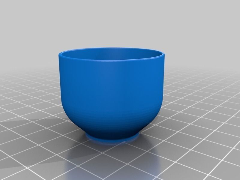 Miniature working Ying Yang Tea Set Free 3D print model_1