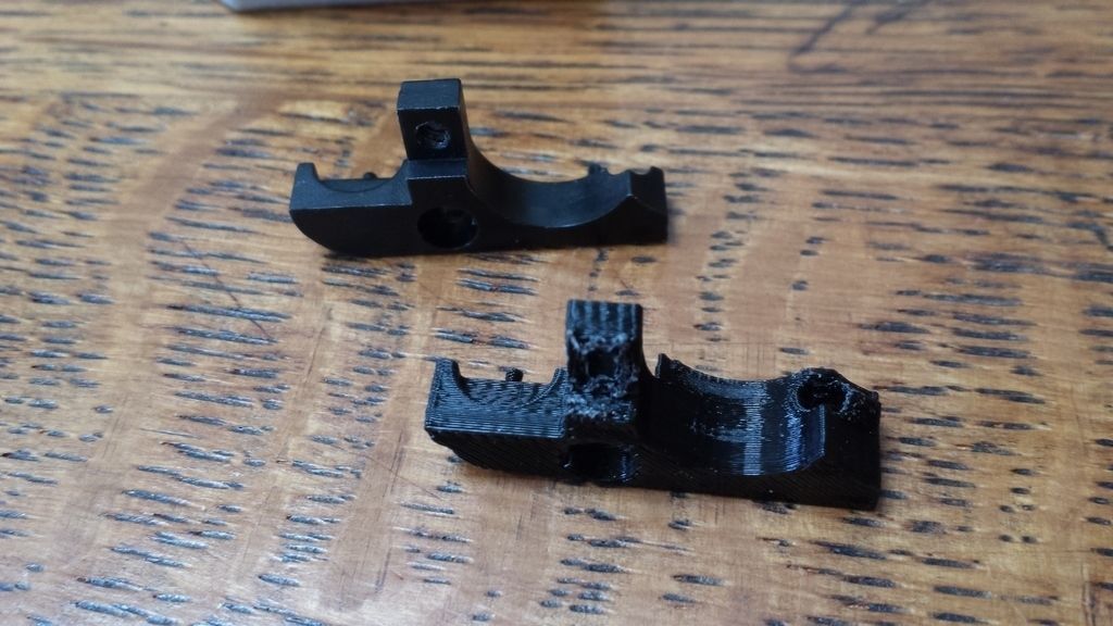 Makerbot Flashforge filament feed upgrade Mk2 Free 3D print model_6