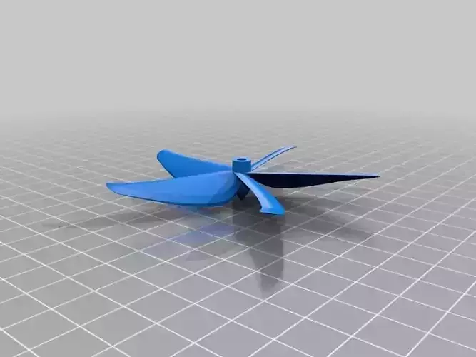 Propeller 5 bladed Free 3D print model