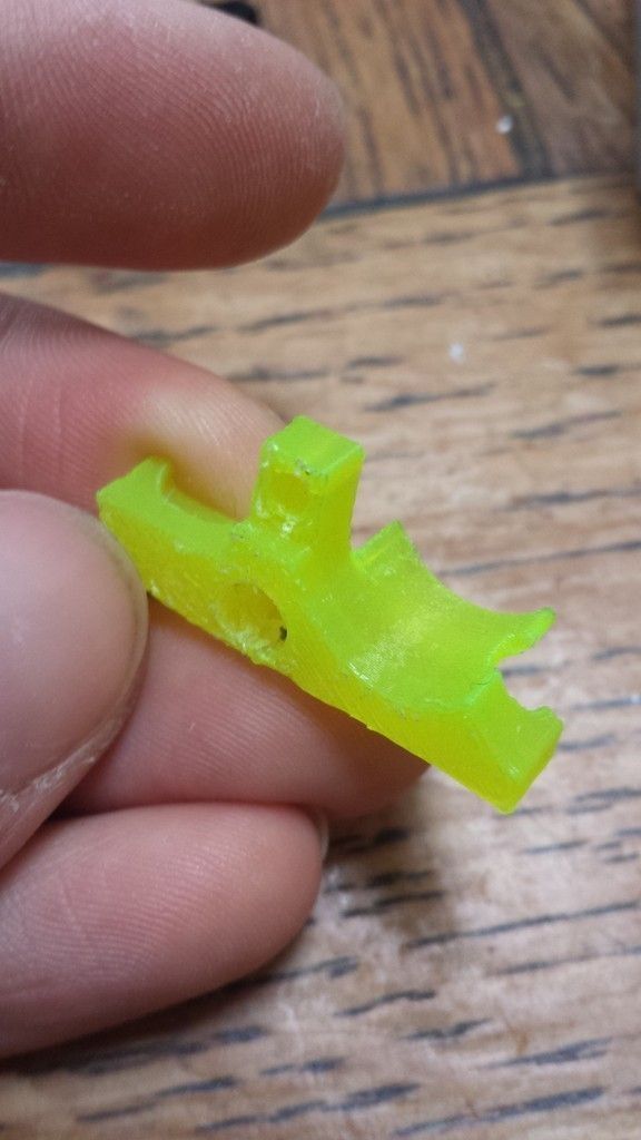 Makerbot Flashforge filament feed upgrade prevent motor jam Free 3D print model_4