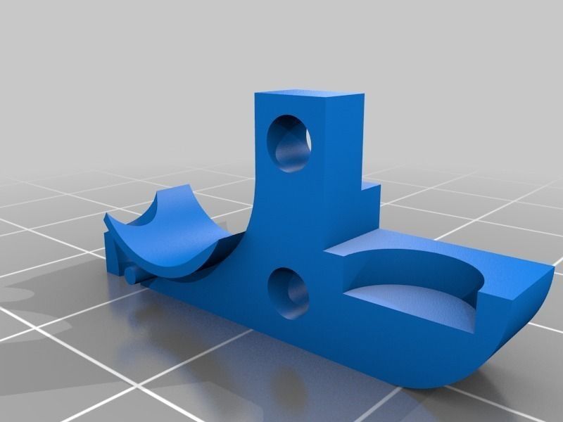 Makerbot Flashforge filament feed upgrade prevent motor jam Free 3D print model_3