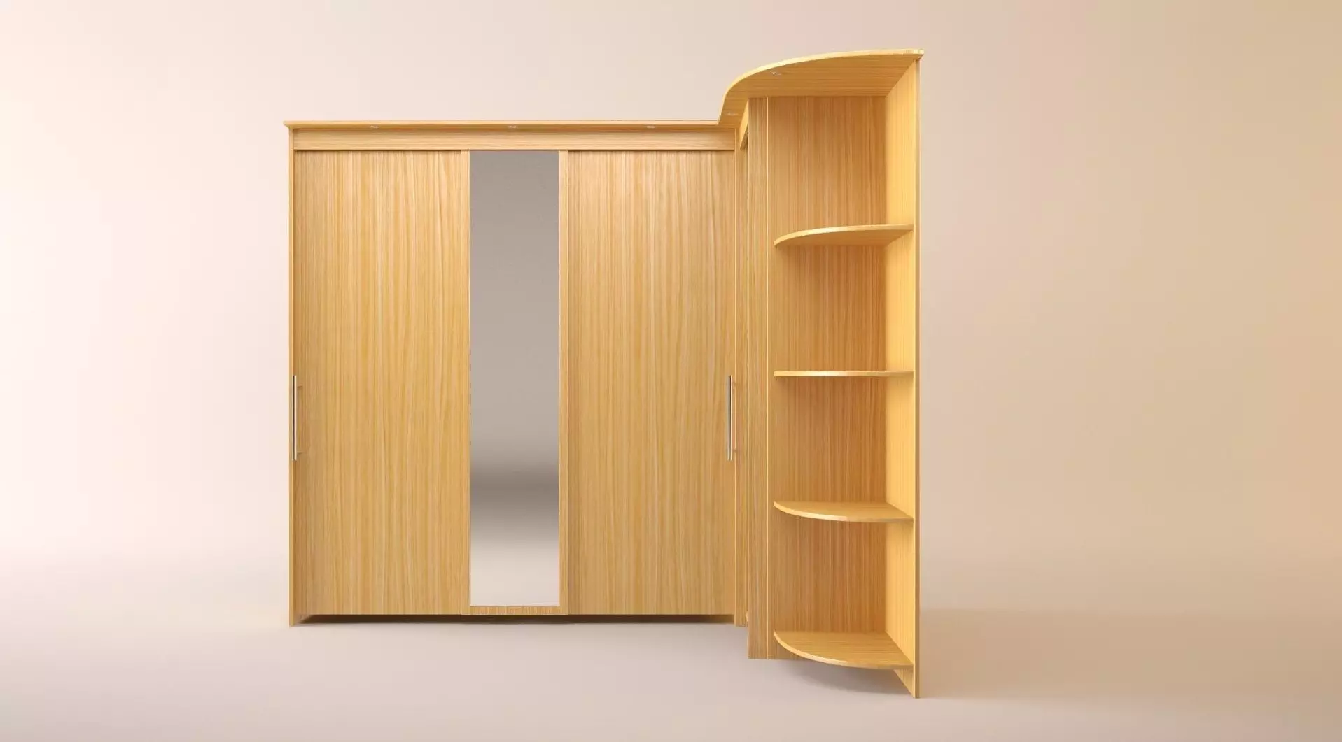 orner cupboard - coupe RONIKON 3D model_0