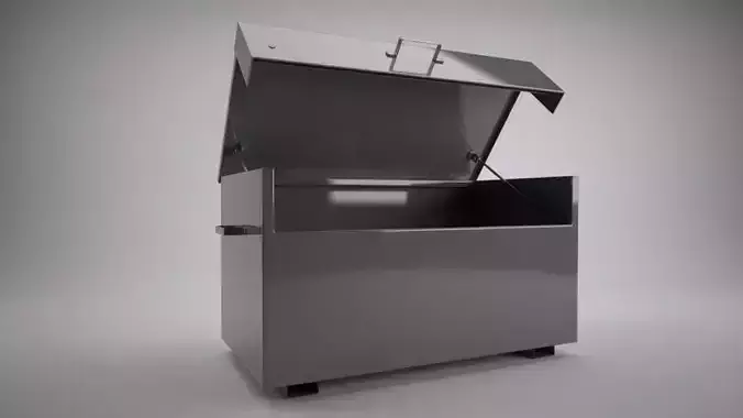 Secure tool chest 3D model