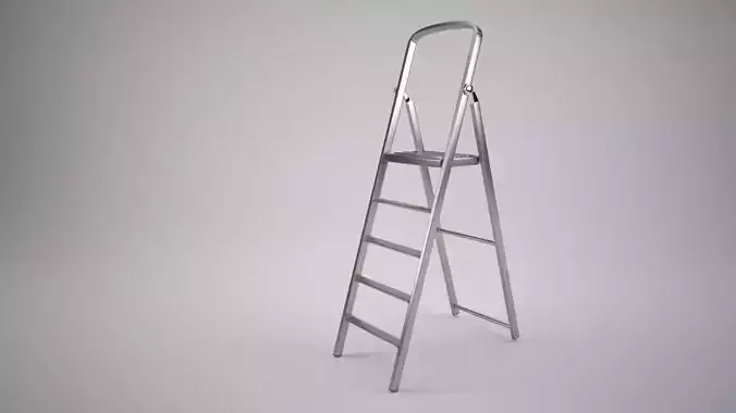 Folding step ladder