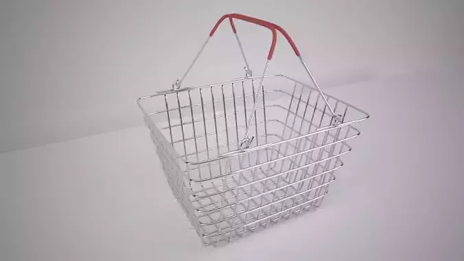 Shopping Basket 3D model