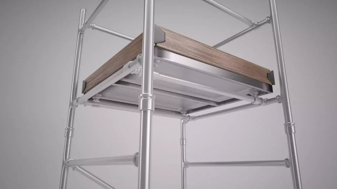 Scaffold Tower 3D model_0