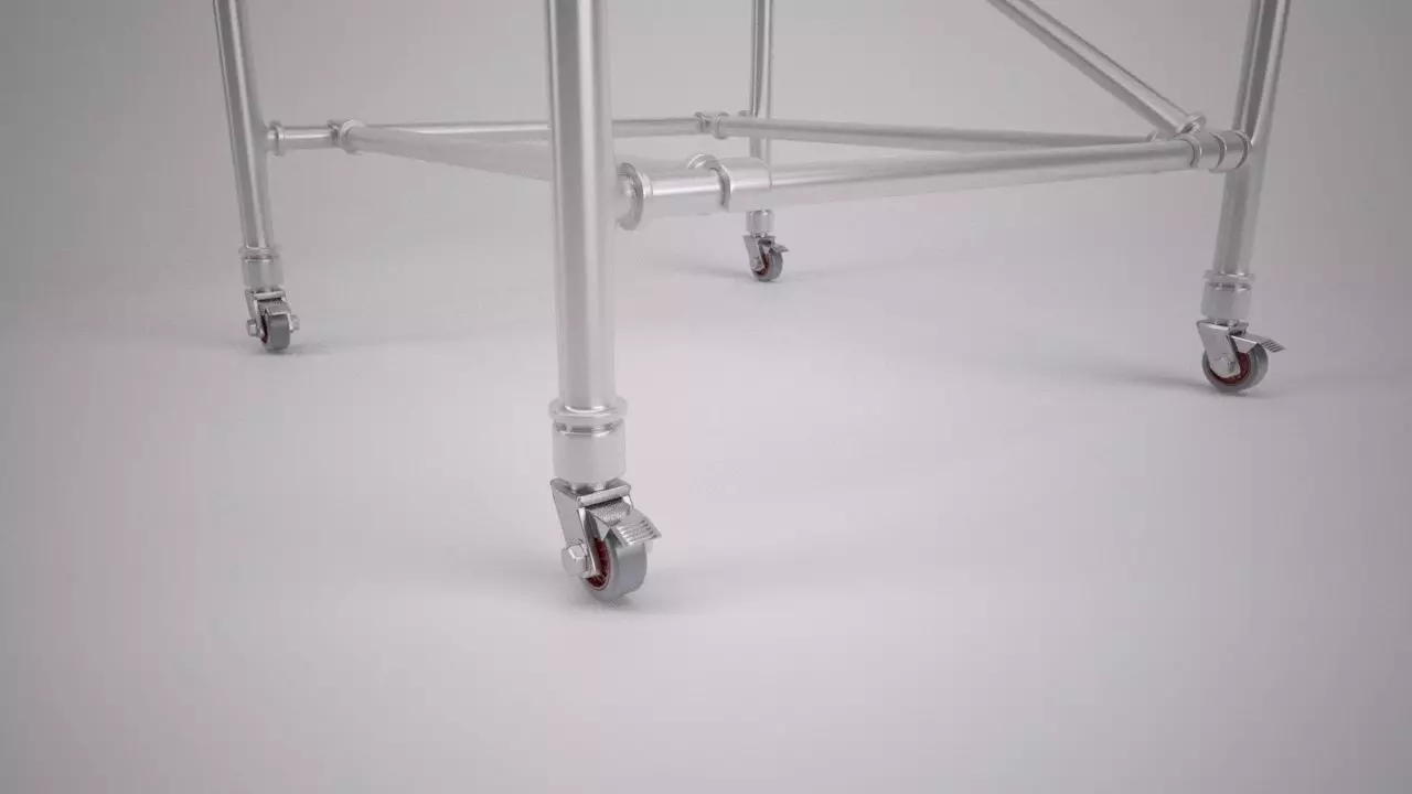 Scaffold Tower 3D model_3