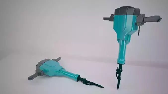 Jack Hammer 3D model