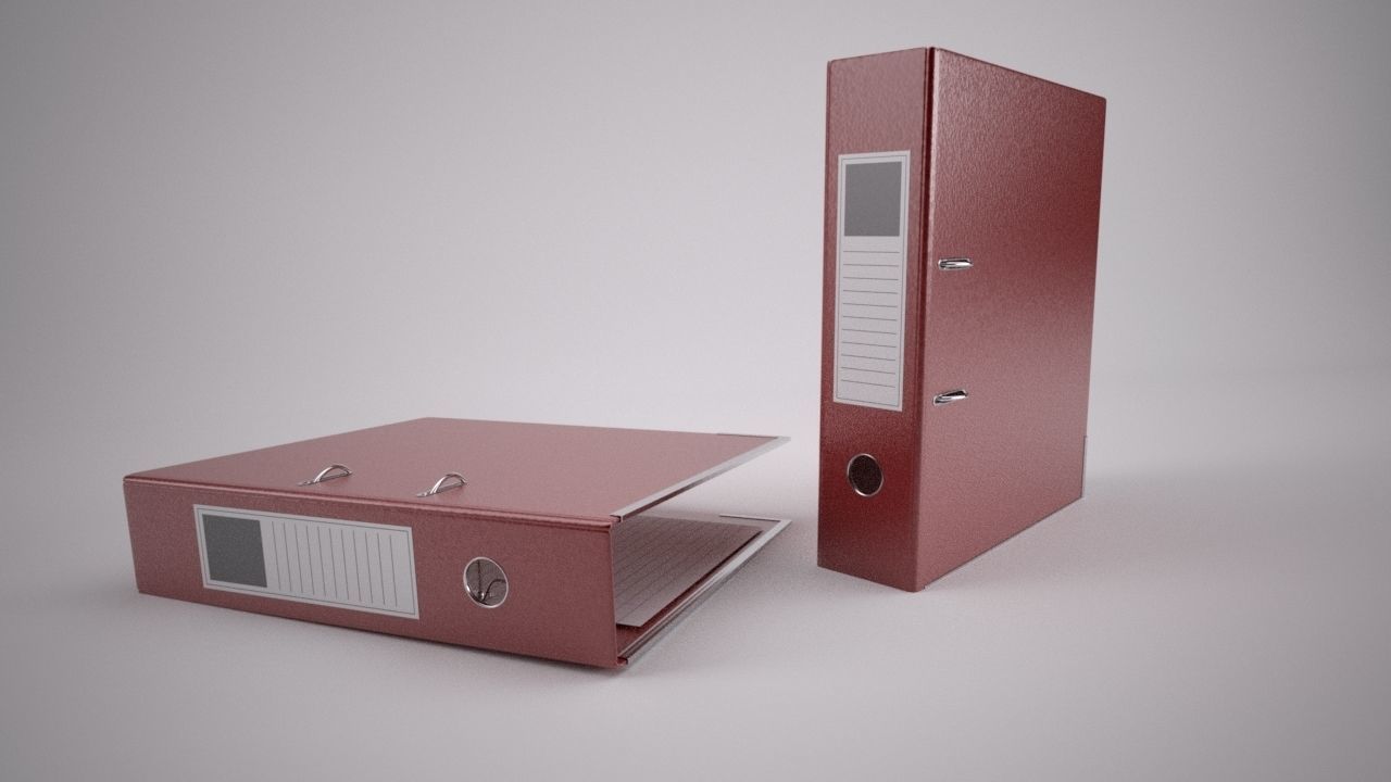 Lever Arch File 3D model_5