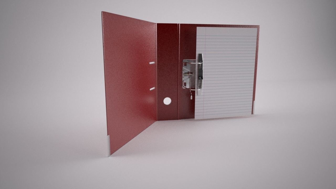 Lever Arch File 3D model_4