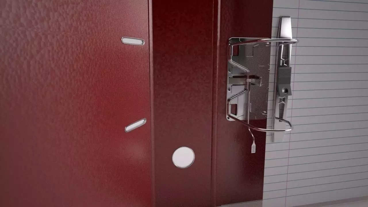 Lever Arch File 3D model_0