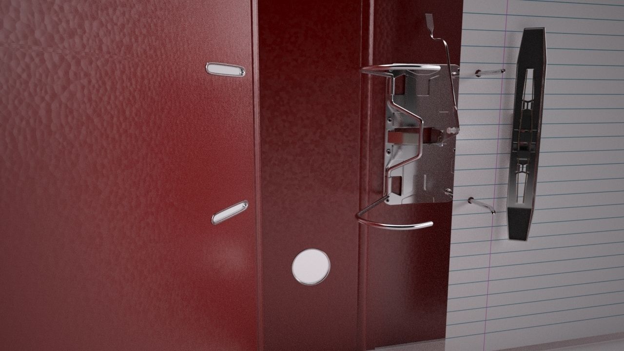 Lever Arch File 3D model_1