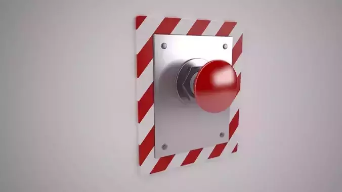 Push Button 3D model