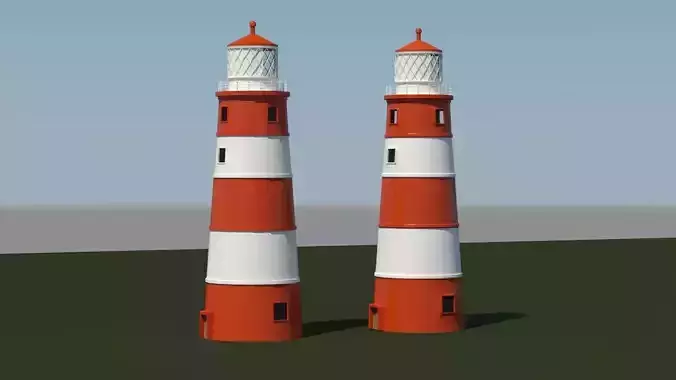 Candy Striped Lighthouse
