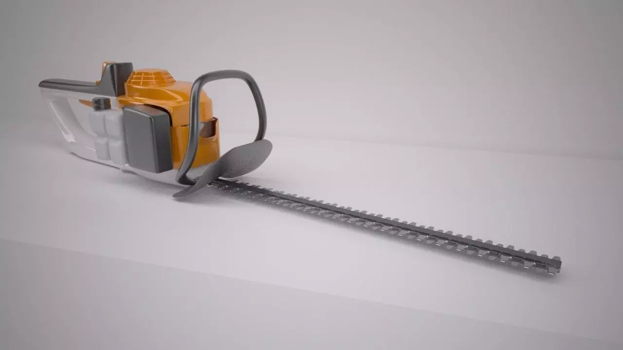 Hedge Trimmer 3D model_0