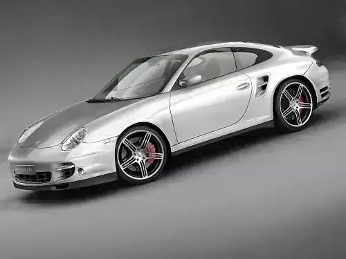 Porsche 911- 997 Turbo 3D model