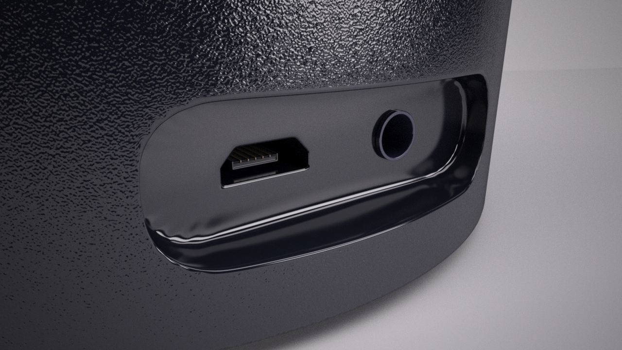 Amazon Echo Dot Black 3D model_6