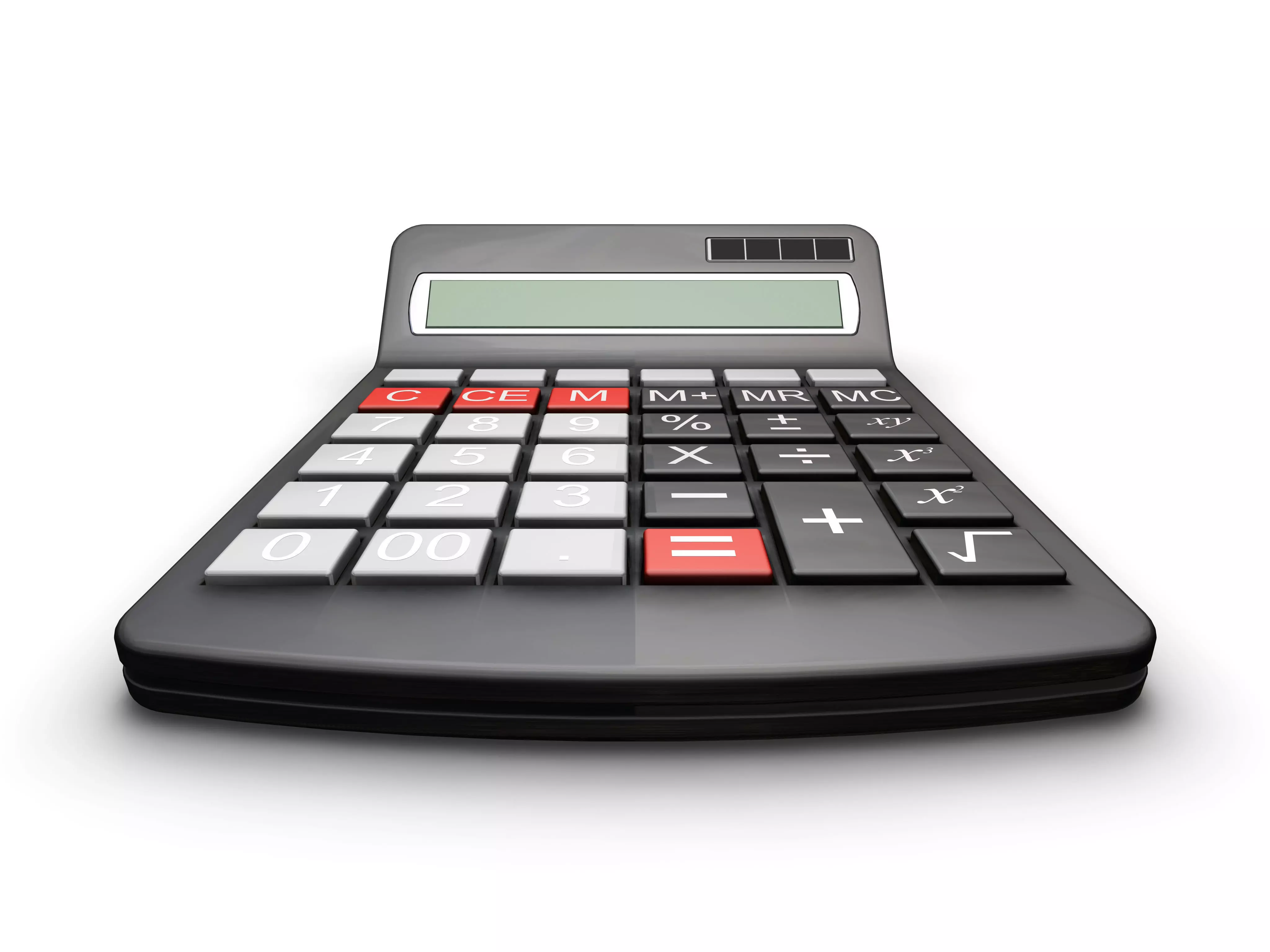 Desktop Calculator 3D model_1