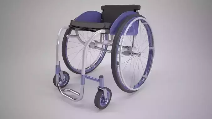 Wheelchair 3D model