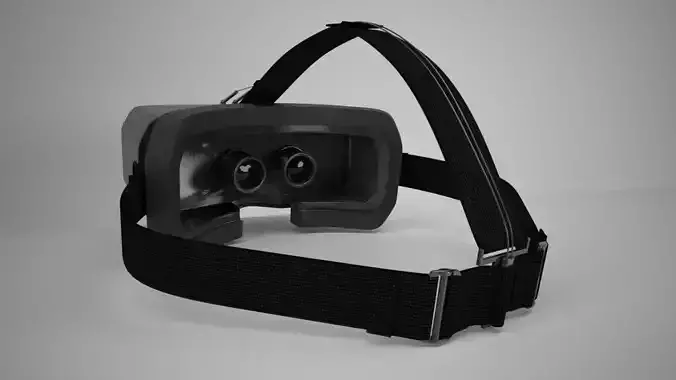 VR Headset 3D model