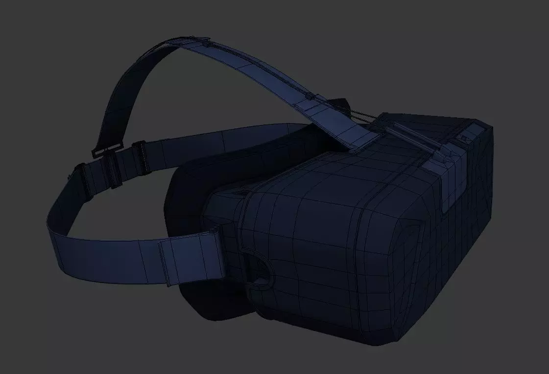 VR Headset 3D model_1