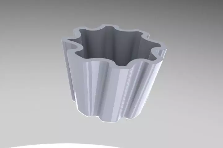 Cool mini glass Free 3D print model