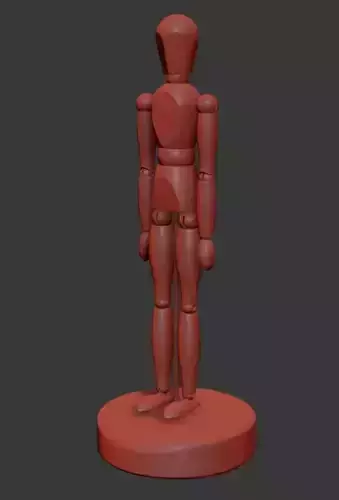 Desktop Ergonome Mannequin 3D model