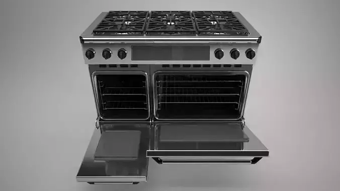 48 inch gas range cooker