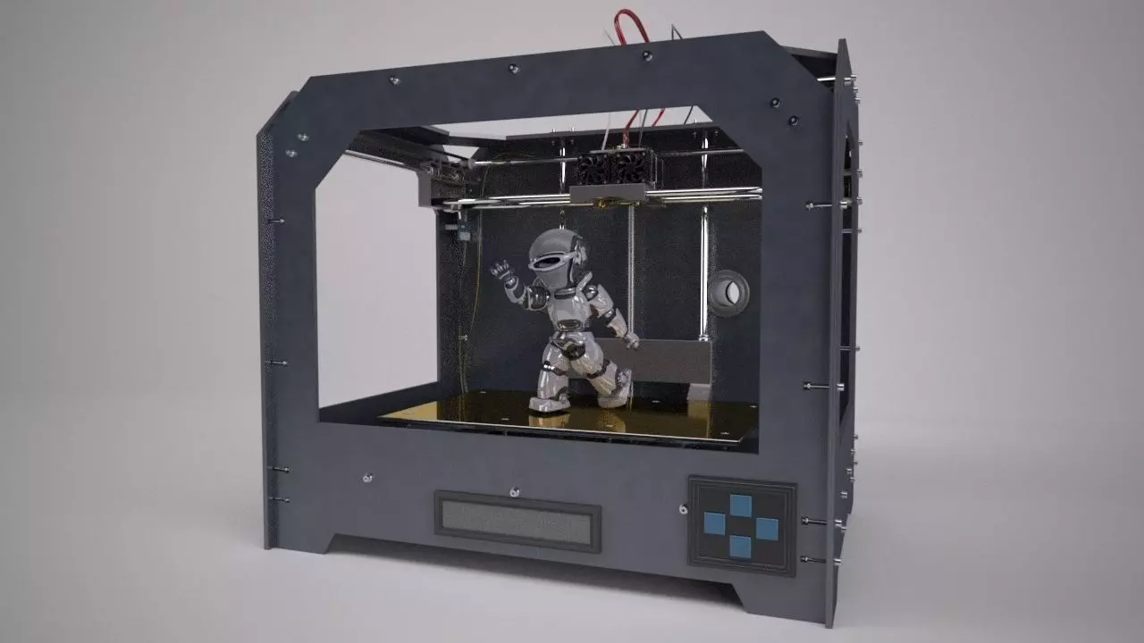 3D Printer 3D model_9